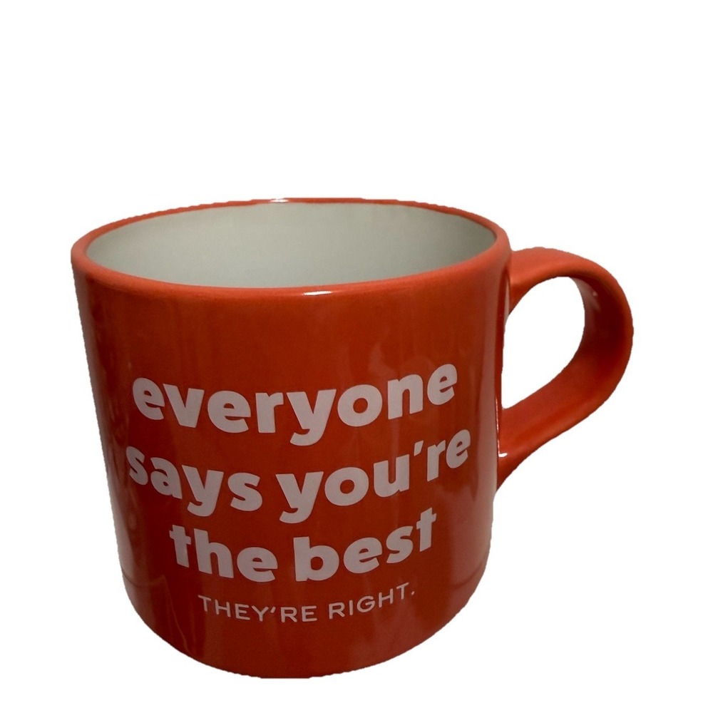 New Quotable Mugs COFFEE MUG - YOU'RE THE BEST. (Saying) Gift Box